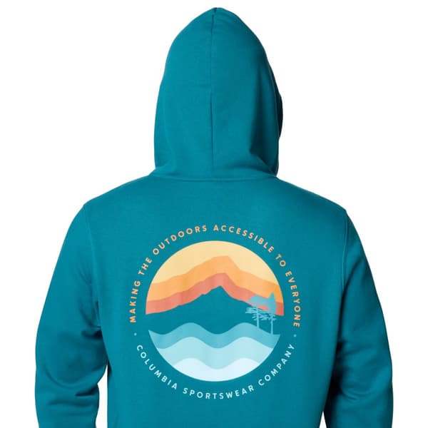 Columbia Columbia Trek Graphic Hoodie 2018494364, Mand, Sweatshirts, Grøn