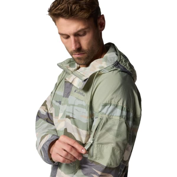 Columbia Challenger II Novelty Windbreaker Jacket 2116981348, Man, Jackor, Grön