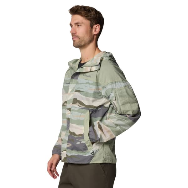 Columbia Challenger II Novelty Windbreaker Jacket 2116981348, Man, Jackor, Grön