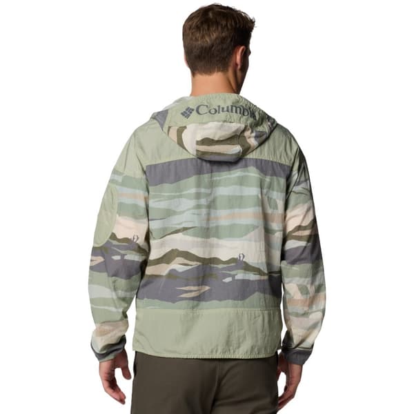 Columbia Challenger II Novelty Windbreaker Jacket 2116981348, Mand, Jakke, Grøn