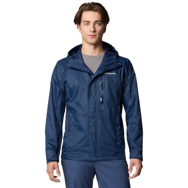 Columbia Pouring Adventure III Jacket 2117171464, Mand, Jakke, Marine blå