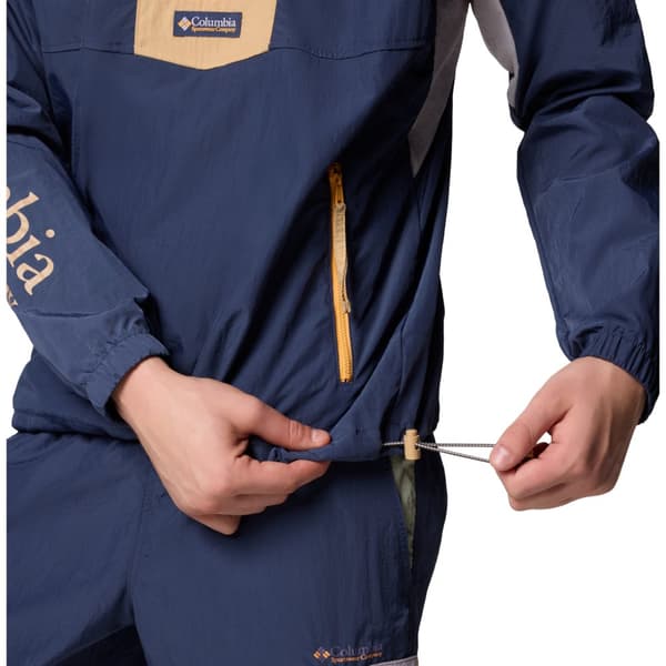 Columbia Riptide II Retro Windbreaker Anorak 2121681466, Man, Jackor, Marinblå