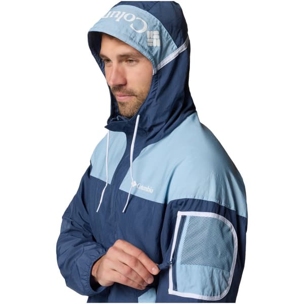 Columbia Challenger II Windbreaker Jacket 2071553478, Man, Jackor, Marinblå