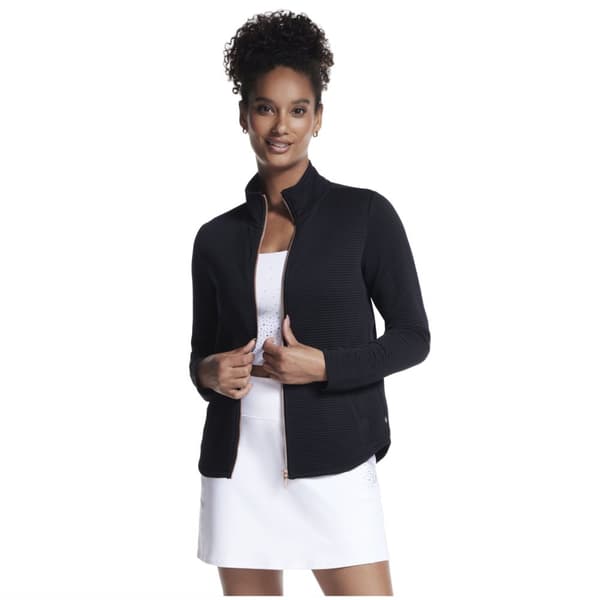 Skechers The Hoodless Hoodie GoWalk Shine Jacket JA78-BLK, Kvinna, Tröjor, Svart Black S