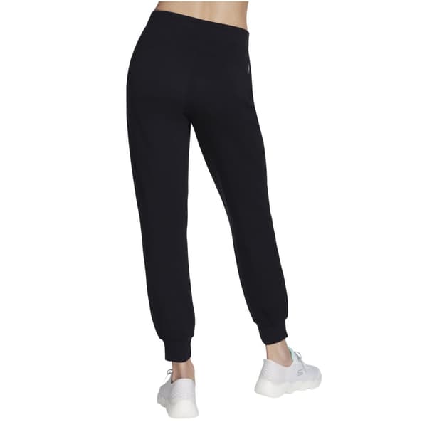 Skechers Skechluxe Elevate Jogger Pant PT79-BLK, Kvinna, Byxor, Svart