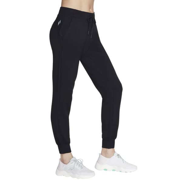 Skechers Skechluxe Elevate Jogger Pant PT79-BLK, Kvinna, Byxor, Svart