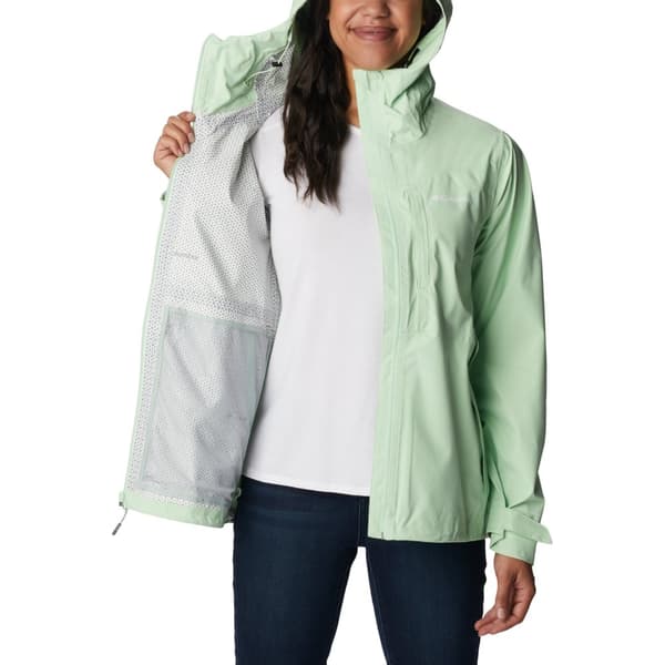 Columbia Ampli-Dry Waterproof Shell Jacket 1938973372, Kvinde, Jakke, Grøn
