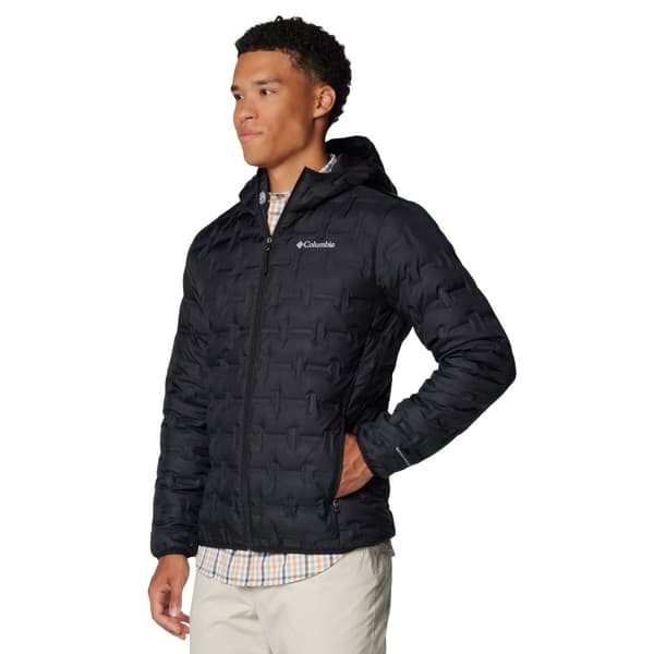 Columbia Delta Ridge II Down Hooded Jacket 2086222010, Man, Jackor, Svart