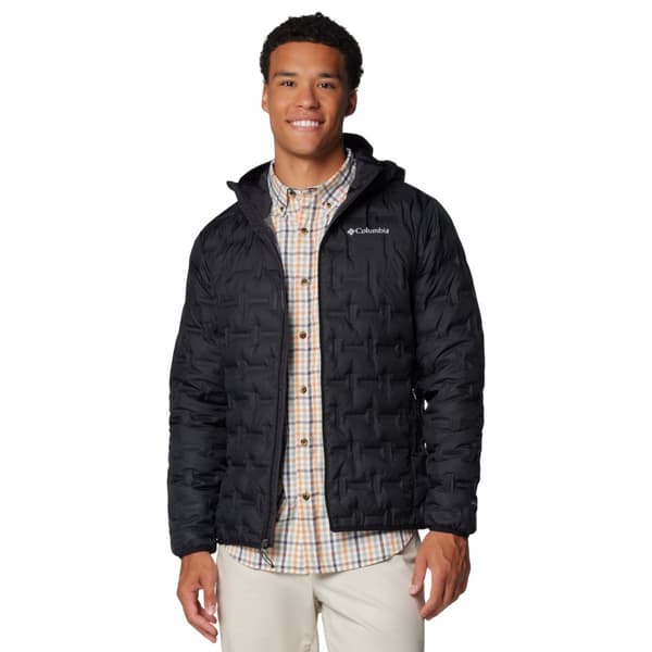 Columbia Delta Ridge II Down Hooded Jacket 2086222010, Man, Jackor, Svart