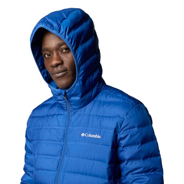 Columbia Lake 22 II Down Hooded Jacket 2086294433, Mand, Jakke, Blå