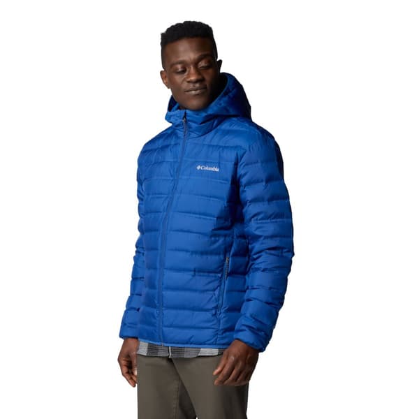 Columbia Lake 22 II Down Hooded Jacket 2086294433, Mand, Jakke, Blå