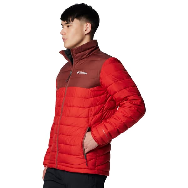 Columbia Powder Lite II Jacket 2086964698, Mand, Jakke, Rød
