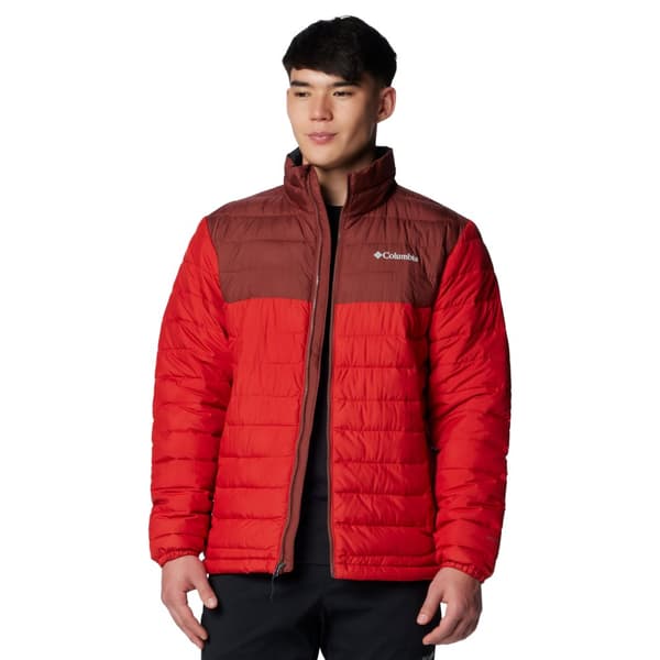 Columbia Powder Lite II Jacket 2086964698, Mand, Jakke, Rød