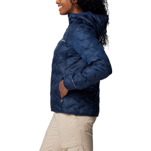 Columbia Delta Ridge II Down Hooded Jacket 2088253464, Kvinde, Jakke, Marine blå