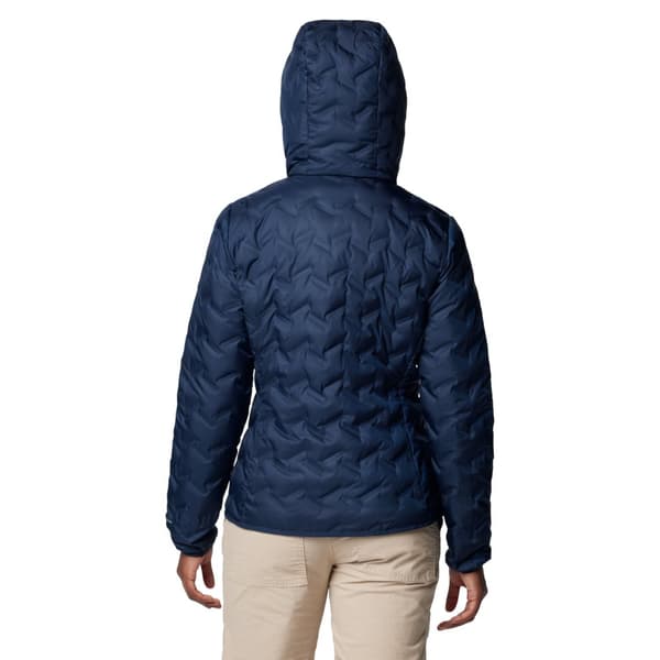Columbia Delta Ridge II Down Hooded Jacket 2088253464, Kvinde, Jakke, Marine blå
