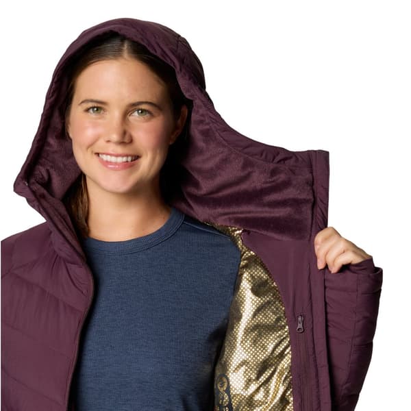 Columbia Joy Peak Hooded II Mid Jacket 2088641607, Kvinna, Jackor, Vinröd