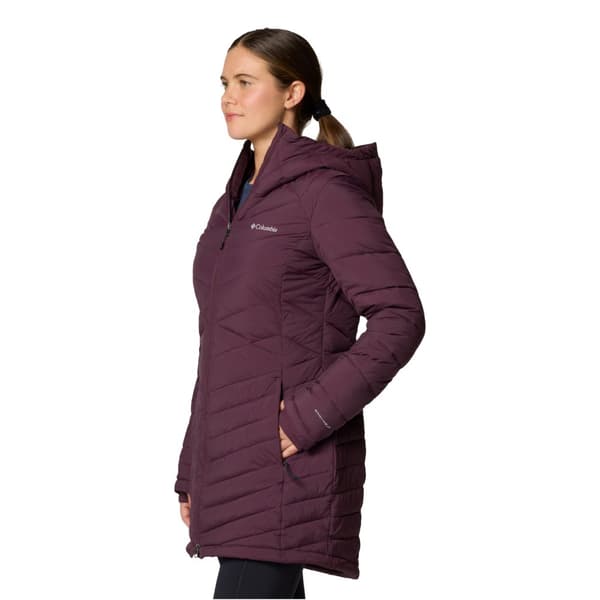 Columbia Joy Peak Hooded II Mid Jacket 2088641607, Kvinna, Jackor, Vinröd