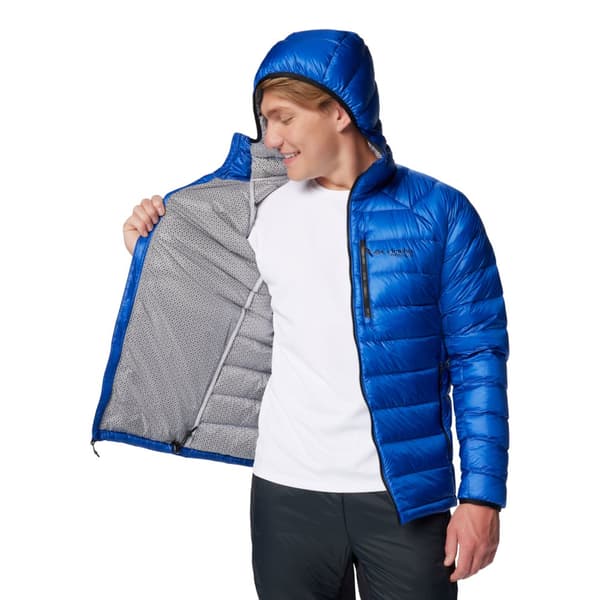 Columbia Arctic Crest Down Hooded Jacket 2088774433, Man, Jackor, Blå