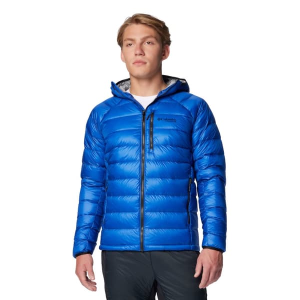 Columbia Arctic Crest Down Hooded Jacket 2088774433, Man, Jackor, Blå Blue M