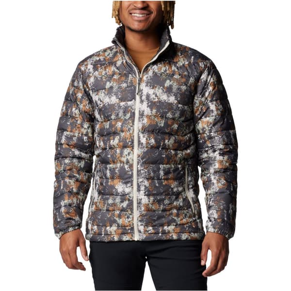 Columbia Powder Lite II Printed Jacket 2098394278, Man, Jackor, Grå