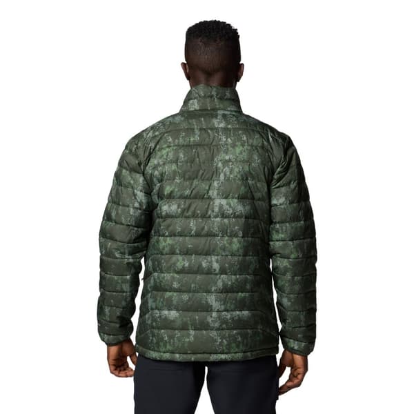 Columbia Powder Lite II Printed Jacket 2098394366, Man, Jackor, Grön