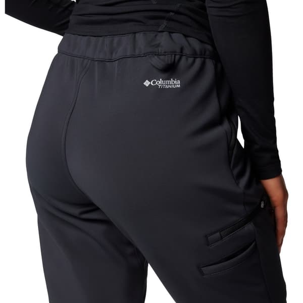 Columbia Vest Canyon High-Rise Softshell Pant 2105831010, Kvinde, Bukser, Sort