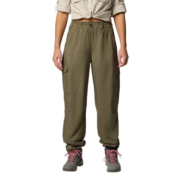 Columbia Skien Valley Cargo Pant 2119143397, Kvinna, Byxor, Grön