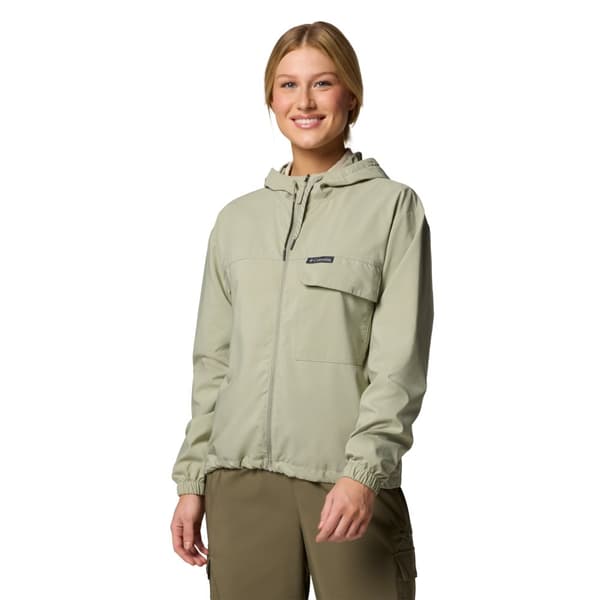 Columbia Skien Valley Hooded Light Jacket 2124283348, Kvinna, Jackor, Grön Green S