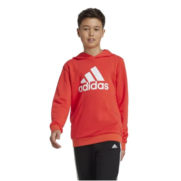 adidas Big Logo Jr Hoodie IX9531, Barn, Tröjor, Röd