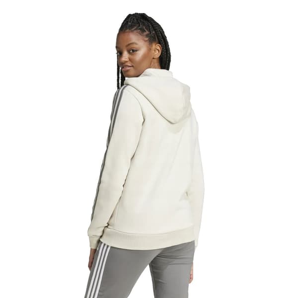 adidas Essentials 3-Stripes W Hoodie IY1732, Kvinna, Tröjor, Vit