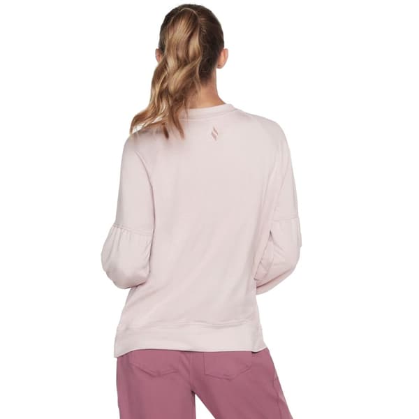 Skechers Skechluxe Restful Crew WLT181-LPK, Kvinna, Långärmad, Rosa