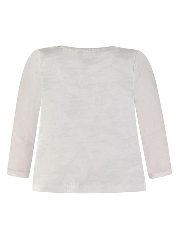 Baby långärmad blus vit Kanz
