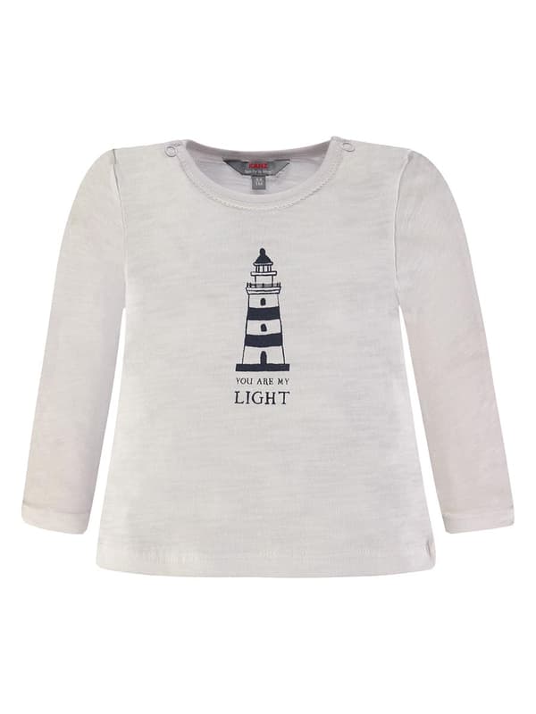 Baby långärmad blus vit Kanz