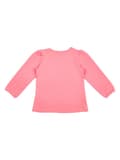 Miniatyrbillede 2 af 3: Pink langærmet t-shirt til piger fra Kanz