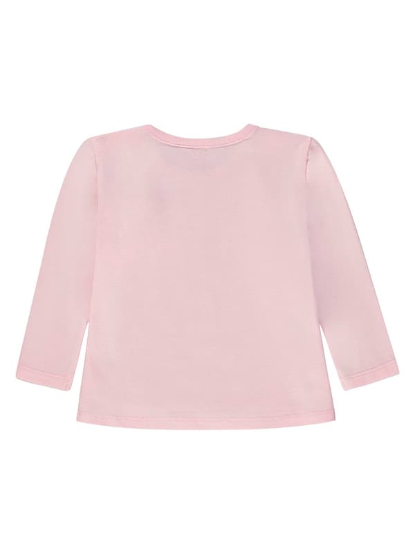 Pigernes langærmede bluse, pink, Make a wish, Kanz