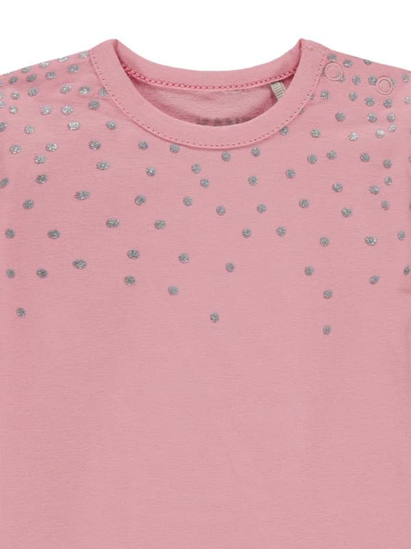 Långärmad blus för flickor, rosa, Kanz