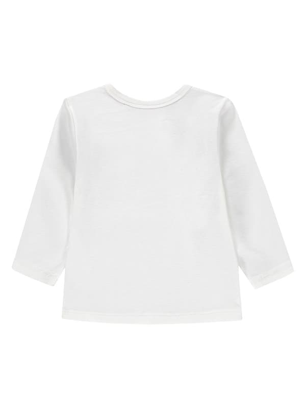 Pigernes langærmede bluse, hvid, Kanz