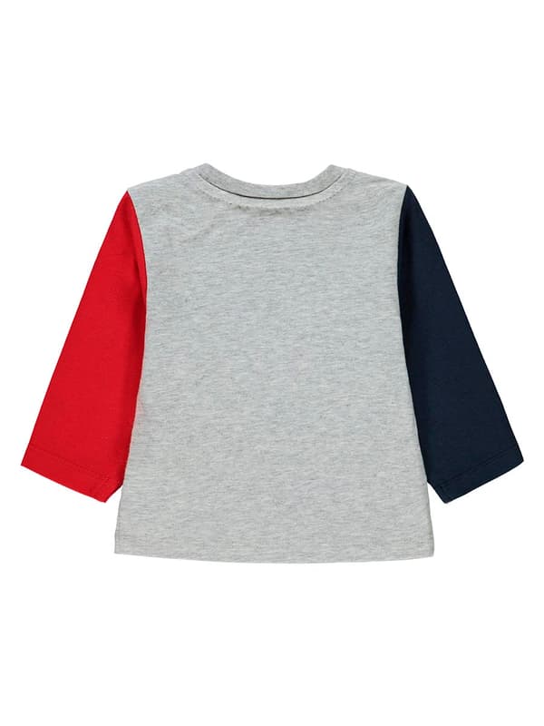 Baby långärmad blus grå Kanz