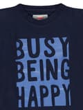 Miniatyrbild 3 av 3: Pojk-T-shirt med texten Kanz