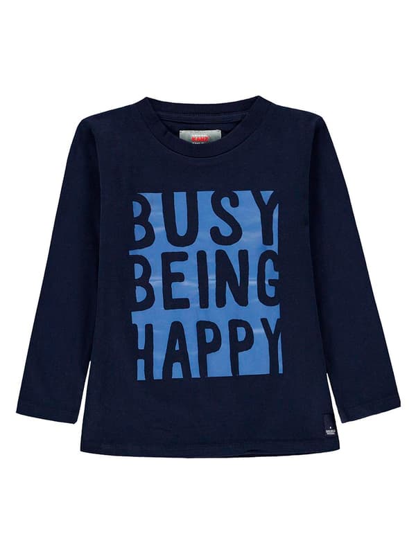 Pojk-T-shirt med texten Kanz