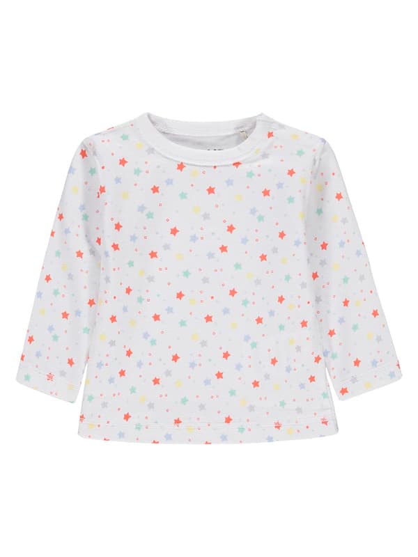 Kanz Stars långärmad babyblus