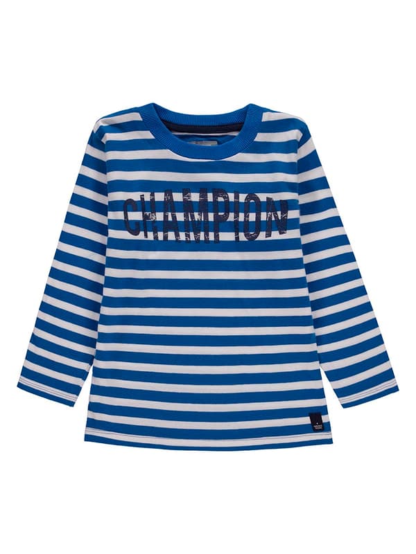 Drenge Kanz Stribet Langærmet T-shirt
