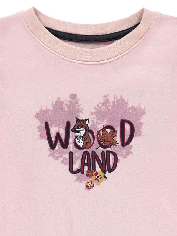 Långärmad blus för babyflicka, rosa Kanz