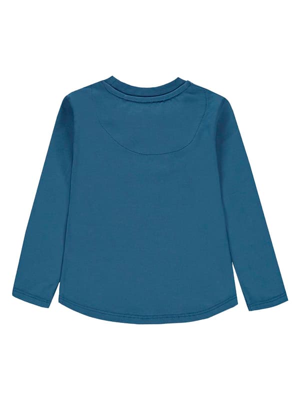 Långärmad blus för babyflicka, blå Kanz