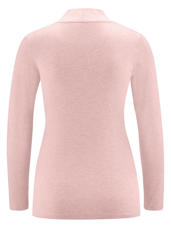 Langærmet bluse til kvinder, navlebluse til gravide