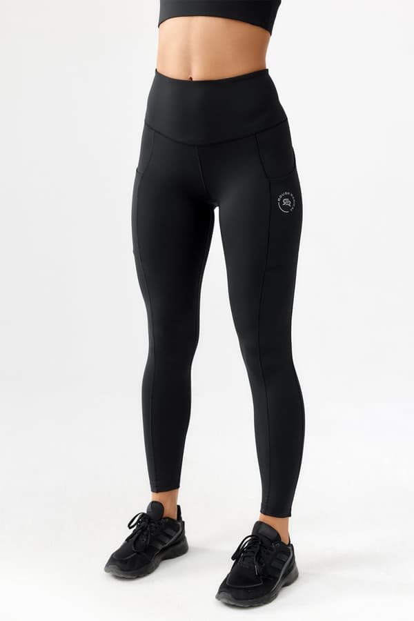 Rough Radical Hamptons Long snabbtorkande fitness- och sportleggings Svart S