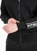 Miniatyrbild 4 av 10: Pit Bull Tejp Logo Dragkedja Tröja Svart L