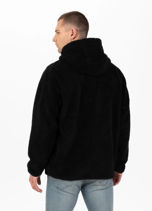 Pit Bull Sherpa Aragon Hoodie Svart L