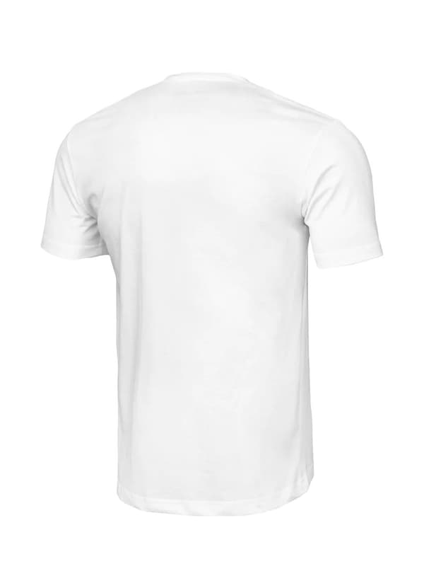Pit Bull T-shirt Lättviktig Liten Logo Vit M