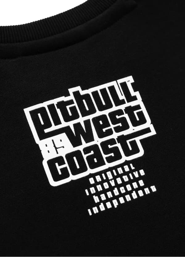 Pit Bull Hoodie Most Wanted Crewneck Svart L
